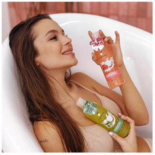 เจลอาบน้ำสครับ น้ำมันเมล็ดทับทิบ น้ำมันอะโวคาโด ทรอปิคานา Tropicana Shower Gel Scrub Pomegranate Avocado Oil