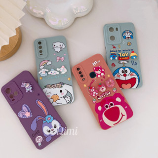 เคสซิลิโคนนิ่ม ลายการ์ตูนนูน3มิต รุ่น OPPO A15 A15S A16 A16K A17 A53 A57 A5S A77S A78 A9 2020 A74 A31 RENO4 RENO5 RENO6Z