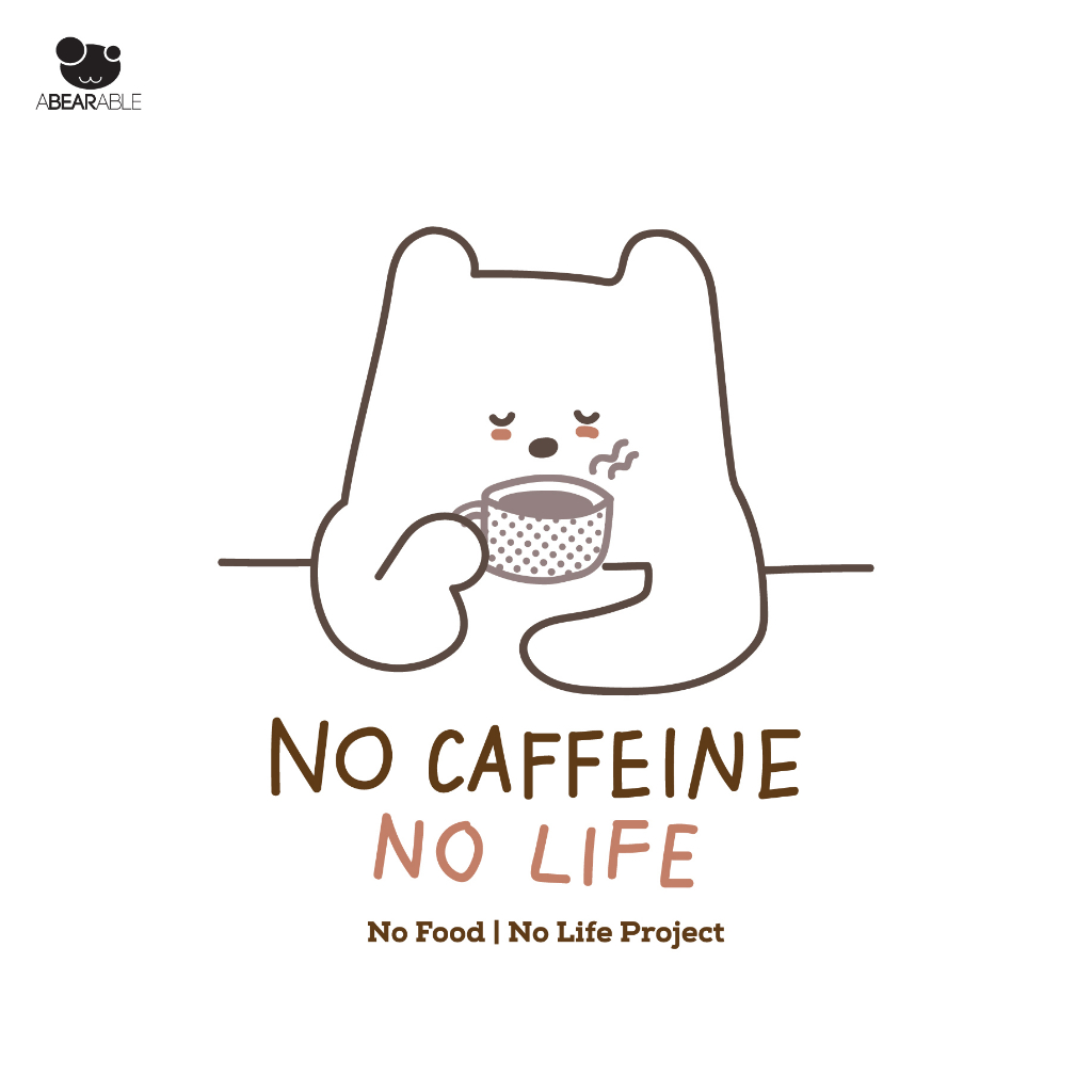 abearable-no-caffeine-no-life-เซ็ทแก้วกาแฟ