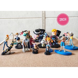 28CH🎉โมเดลวันพีช(ราคา/ตัว) One piece งาน SDและอื่นๆคละแบบ ของญี่ปุ่น มือ2