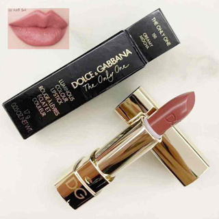 Beauty-Siam แท้ทั้งร้าน !! ลิปสติก DOLCE&amp;GABANA THE ONLY ONE 1.7G สี 150 CREAMY MOCHA