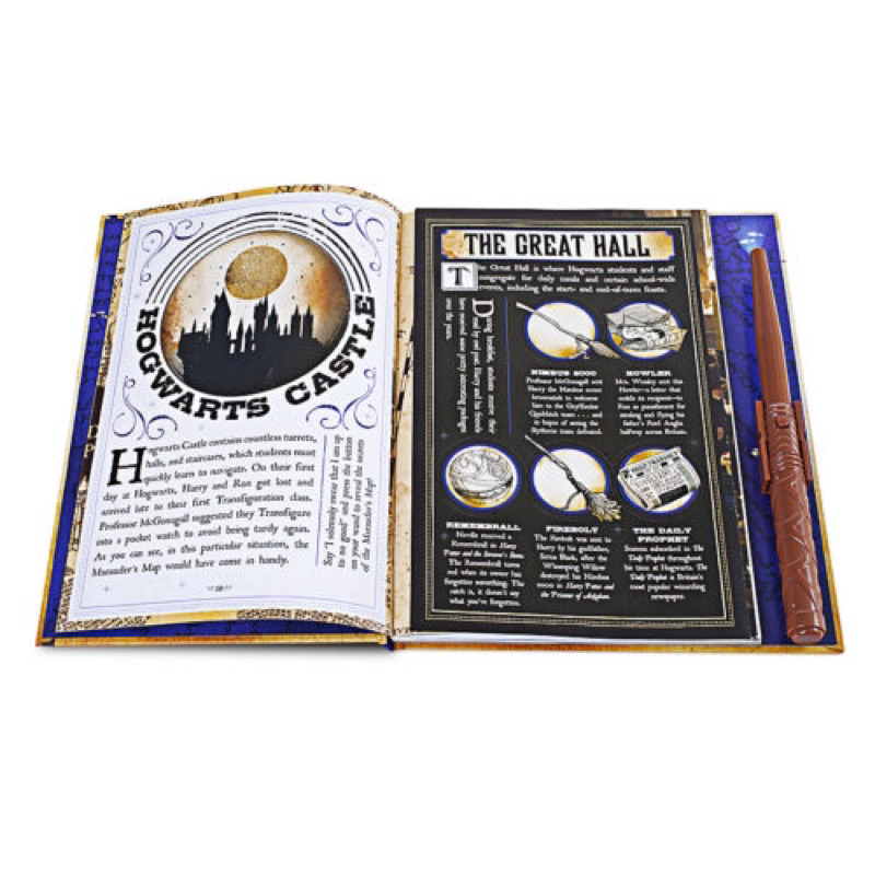 หนังสือ-marauders-map-guide-to-hogwarts-harry-potter-แฮร์รี่-พอตเตอร์-fantastic-beasts-แผนที่ตัวกวน-english-book