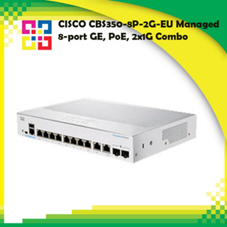 CISCO CBS350-8P-2G-EU Managed 8-port GE, PoE, 2x1G Combo