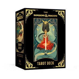 พร้อมส่ง The Dungeons &amp; Dragons Tarot Deck: A 78-Card Deck and Guidebook (ของแท้)