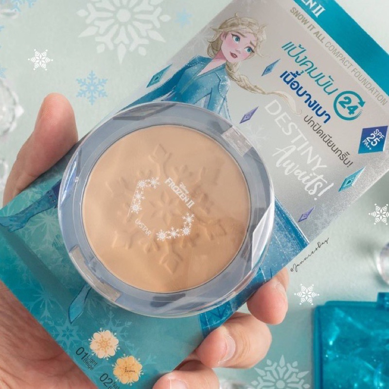 แท้-ustar-snow-it-all-compact-foundation-spf-25-pa-แป้งเอลซ่า