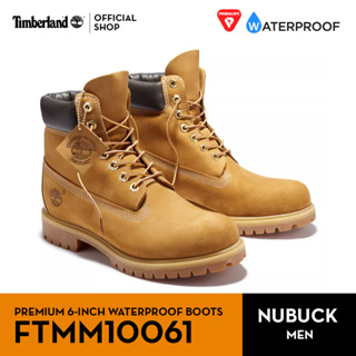 สินค้า Timberland MEN\'S 6-INCH PREMIUM WATERPROOF BOOTS รองเท้าบูทชาย (FTMM10061)