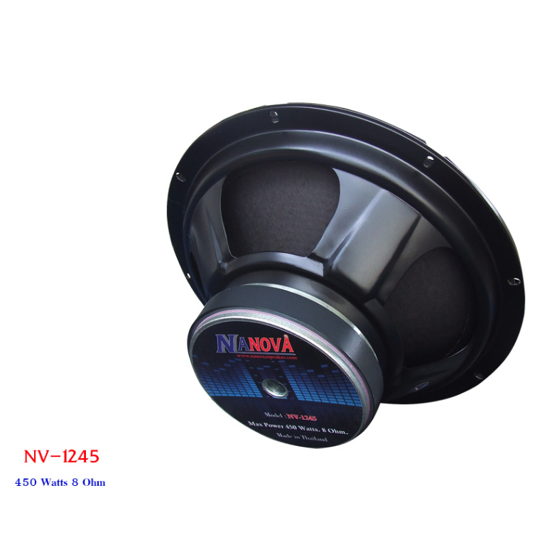 ผลิตในไทย-ดอกลำโพง-mid-bass-ขนาด-12-นิ้ว-nanova-รุ่น-nv-1245-แม่เหล็ก-145-มิล-450-w-แท้-8-ohm-1-ดอก