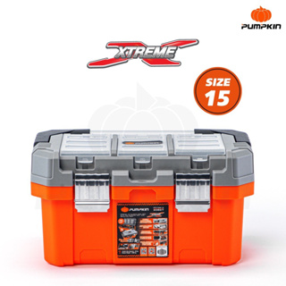 PUMPKIN XTREME กล่องเก็บเครื่องมือช่าง รุ่น ช่องเก็บอุปกรณ์บนฝา 3 ขนาด PTT-TSS15 15 /PTT-TSS18 18 /PTT-TSS20 20 นิ้ว B