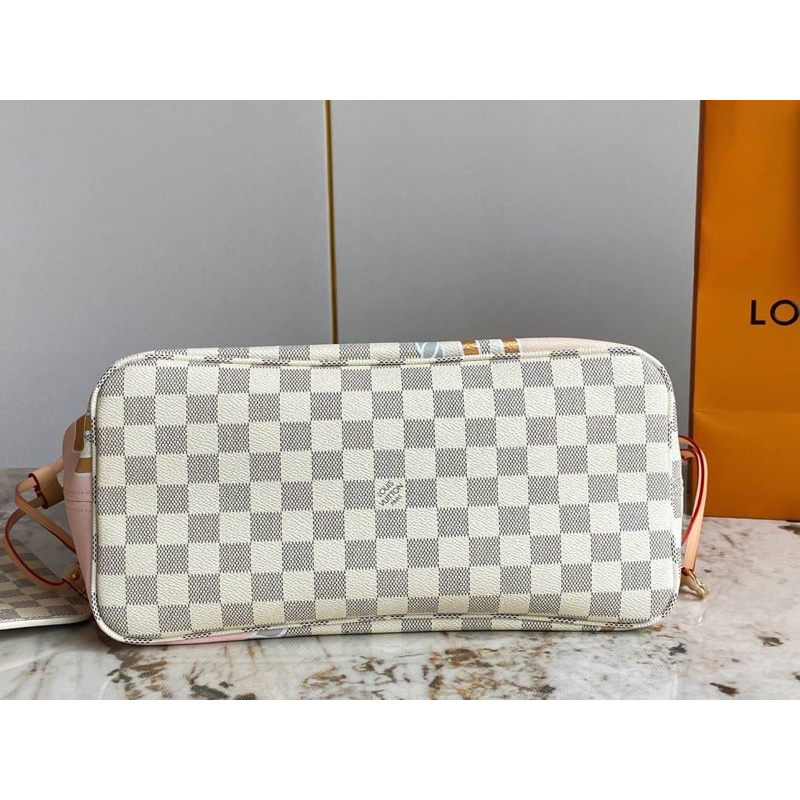 กระเป๋าพร้อมส่งnew-louis-vuitton-neverfull-mmเทพ-size-31x28x14cm