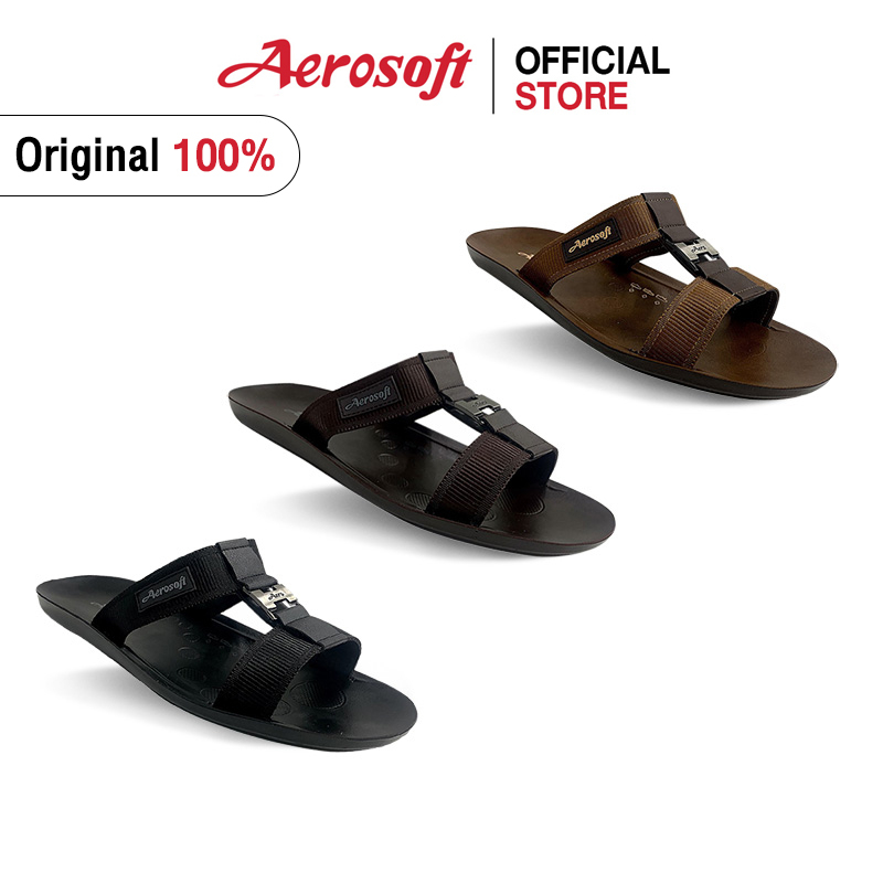 Aerosoft รองเท้าแตะ ผู้ชาย แอโร่ซอฟ รุ่น MG9009