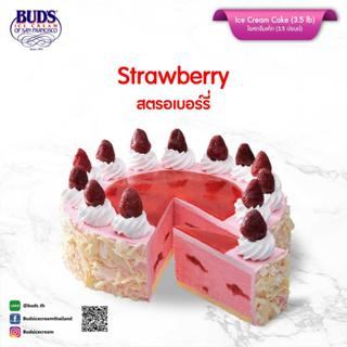 BUDS Ice Cream Cake Strawberry 3.5 lb