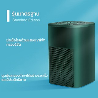 เครื่องฟอกอากาศ-เครื่องกรองฝุ่น-pm-2-5-ใส้กรอง-2-ชั้น-พร้อมส่งในไทย