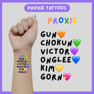 Proxie tattoos (พร้อกซี่)