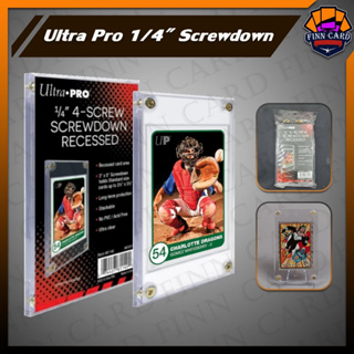 Ultra Pro 1/4" Screwdowกรอบใส สำหรับการ์ดสะสม แบบขันน๊อต（มีน๊อตสีทองแถมให้ในชุด）FR