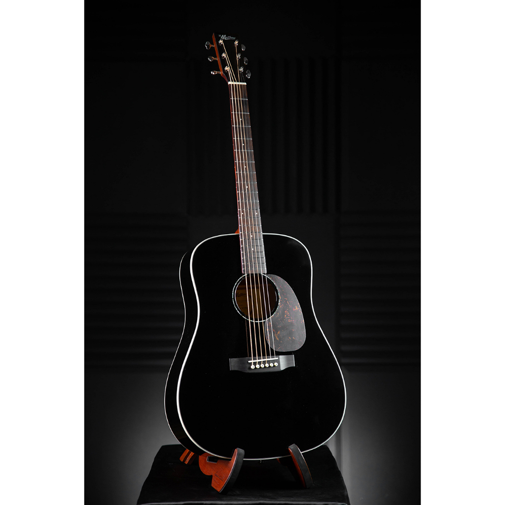 st-matthew-d-1e-plus-jet-black-solid-sitka-spruce-mahogany-st-matthew-guitar-music-กีตาร์-acoustic-guitar-กีตาร์โปร่ง