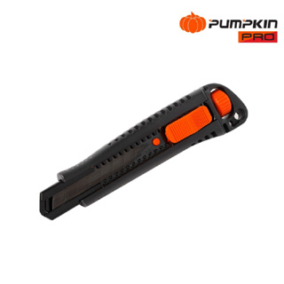 PUMPKIN มีด มีดคัตเตอร์ (SK2) ขนาด 18 มม. รุ่น PTT-OBL19I (13133) รางสไลด์ใบมีดทำจากเหล็กหนา 1.0 mm B
