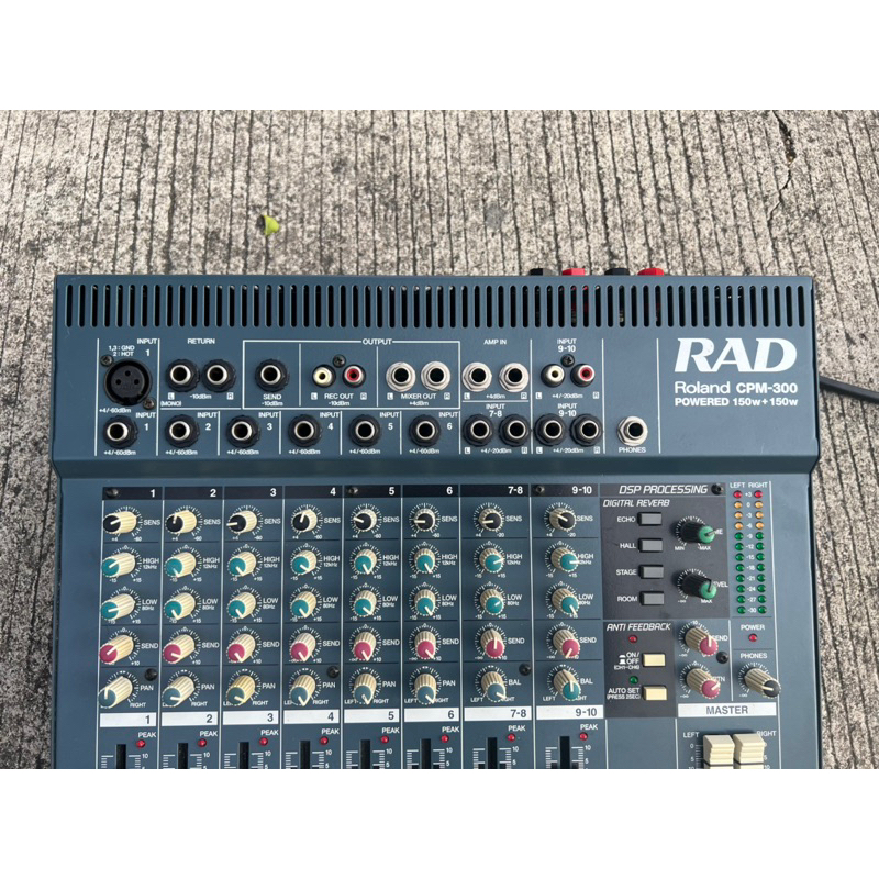 power mixer Roland Rad รุ่น CPM-300 มือสอง | Shopee Thailand
