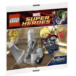 LEGO® Marvel 30163 Thor and the Cosmic Cube Polybag - เลโก้ใหม่ ของแท้ 💯%  พร้อมส่ง