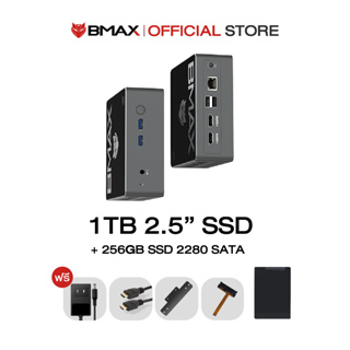 ใหม่ 2023) BMAX B2 Pro Mini PC มินิ พีซี Intel 9th ​​Gen 8GB RAM