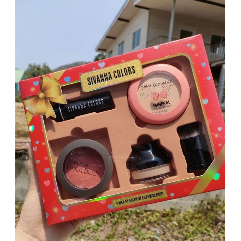 เซตแต่งหน้า-sivanna-pro-make-up-lover-set-hf9005