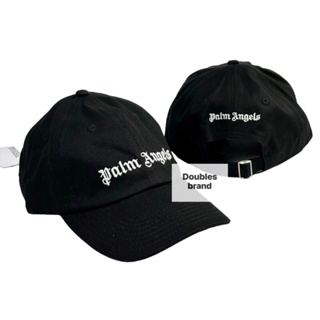 📍สอบถามก่อนนะคะ PALM ANGELS CAP พร้อมส่ง หมวกสีดำ ปรับได้ค่า