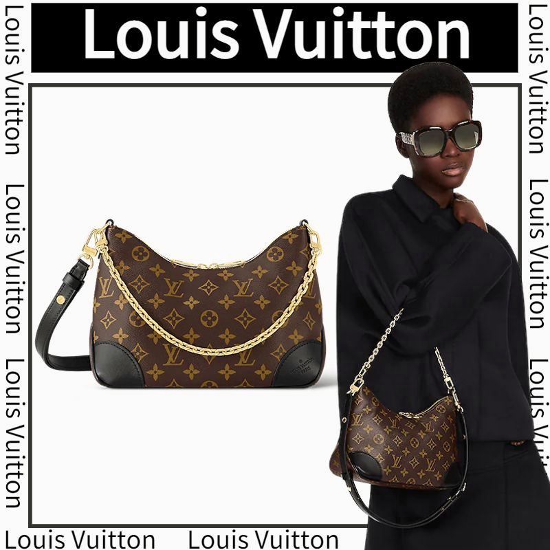 หลุยส์-วิตตอง-louis-vuitton-boulogne-กระเป๋าครัวซองต์-กระเป๋าถือโซ่