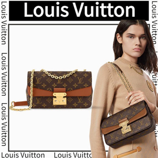 🎈หลุยส์ วิตตอง กระเป๋าถือ LOUIS VUITTON MARCEAU/กระเป๋าสตรี/กระเป๋าโซ่/สินค้าลดราคาปลอดภาษี