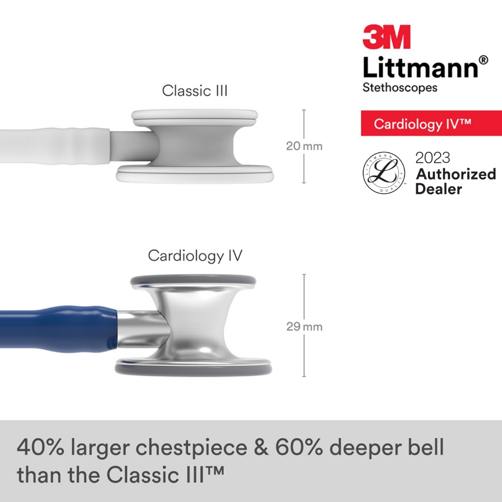 3m-littmann-cardiology-iv-27-inch-6154-navy-blue-tube-standard-finish-chestpiece-stainless-stem-amp-eartubes