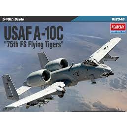 โมเดลประกอบ Academy Model 1/48 AC12348 A-10C THUNDERBOLT II 75TH FS FLYING TIGERS