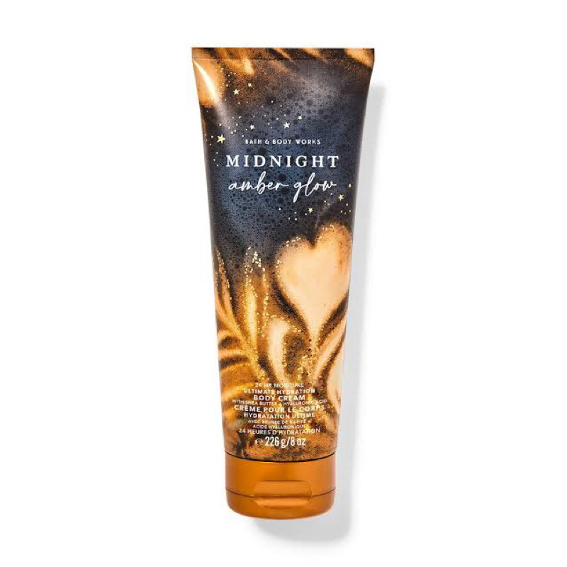 bath-and-body-works-midnight-amber-glow-body-cream-226g-ของแท้