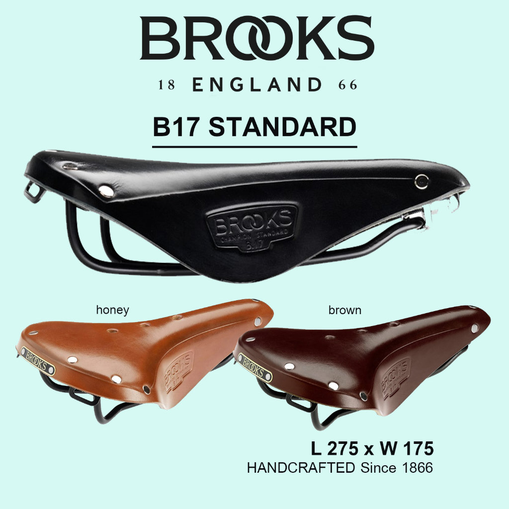 เบาะ-brooks-b17-standard-หมุดเงิน