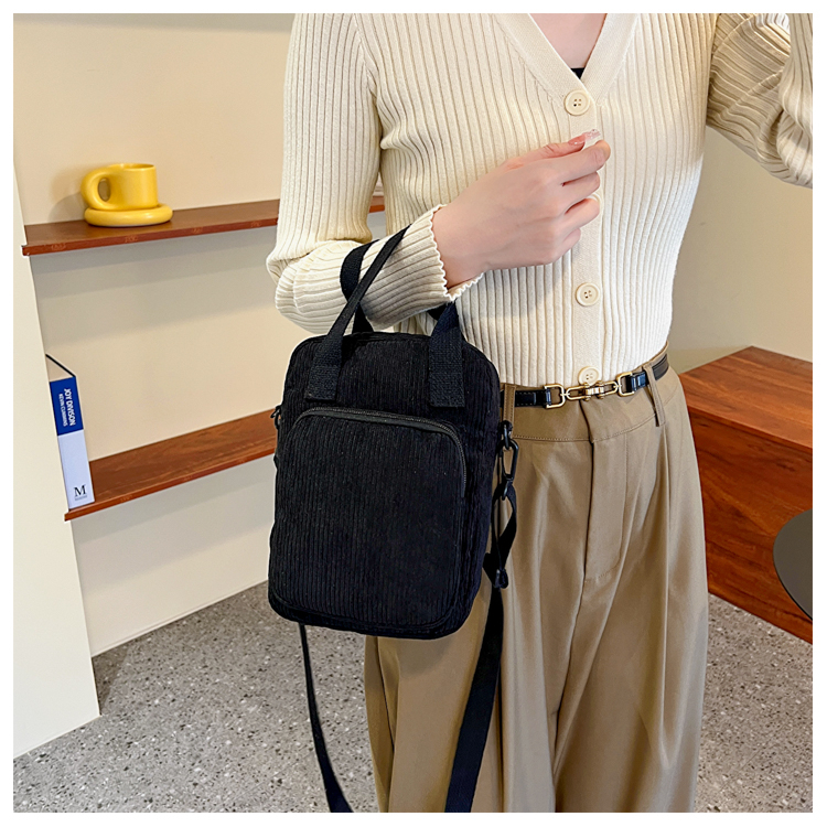 corduroy-small-bag-กระเป๋าผ้าลูกฟูกถือและสะพายได้สุดน่ารัก-พร้อมส่ง