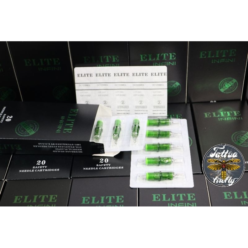 elite-infini-แบ่งขาย-1-ชิ้น-needle-cartridge-แบ่งขาย-เล่ม-อุปกรณ์การสัก-tattoo