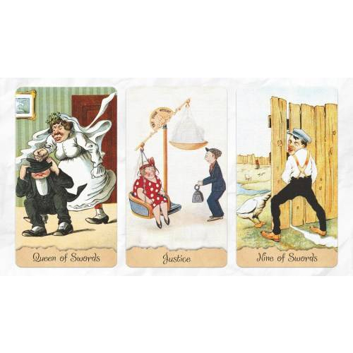ไพ่ทาโรต์-ไพ่ยิปซี-ไพ่ออราเคิล-tarot-oracle-cards-grannys-postcards-tarot-deck-ของใหม่-ของแท้-100