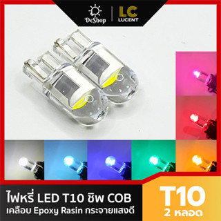 ภาพหน้าปกสินค้า*2 หลอด* ไฟหรี่ LED Epoxy Resin T10 เคลือบ เรซิ่น มี 7 สีให้เลือก ขาว ฟ้า น้ำเงิน เขียว ส้ม แดง ชมพู ที่เกี่ยวข้อง