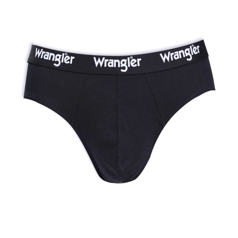 กางเกงชั้นในชาย-wrangler-ทรงbrief-สีดำ