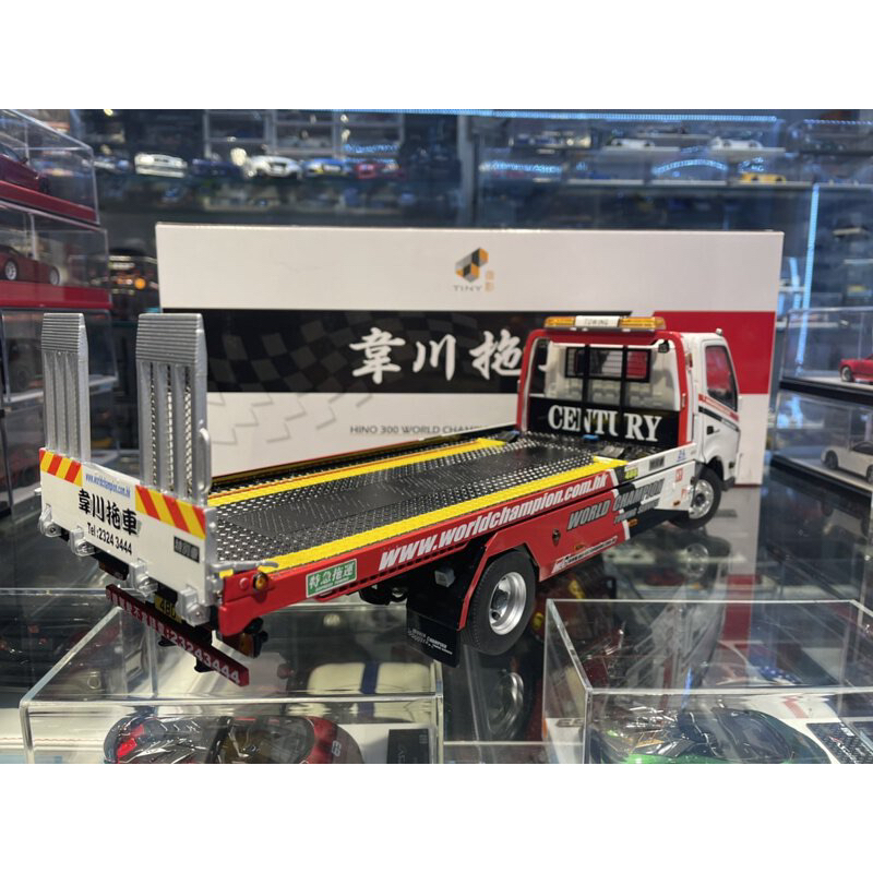 tiny-model-heno-300-tow-truck-1-18-รถสไลด์