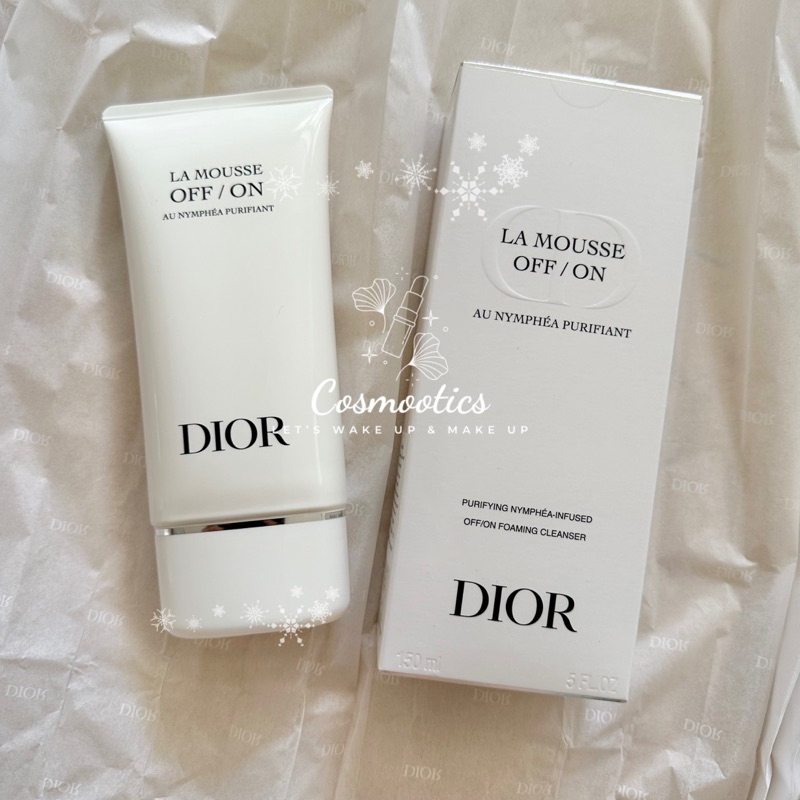 dior-la-mousse-off-on-โฟมมูสล้างเครื่องสำอาง-ฟรีถุงแบรนด์