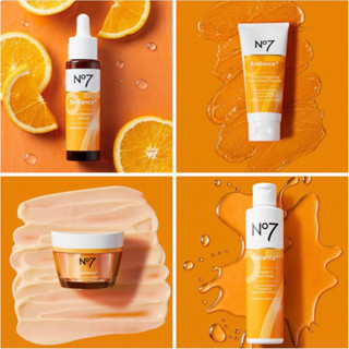 🍊ใหม่🔥 ITEMชาร์จผิวโกลว์ กับ No7 Radiance+ผลิตภัณฑ์ใหม่จากNo7มาพร้อมกับพลังวิตามินซีเข้มข้นเผยผิวสดใส มีชีวิตชีวาทันที