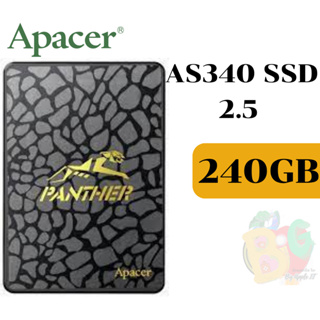 (240GB) SSD (เอสเอสดี) APACER AS340 SSD 2.5 7mm SATAIII Standard (Single) (3Y)