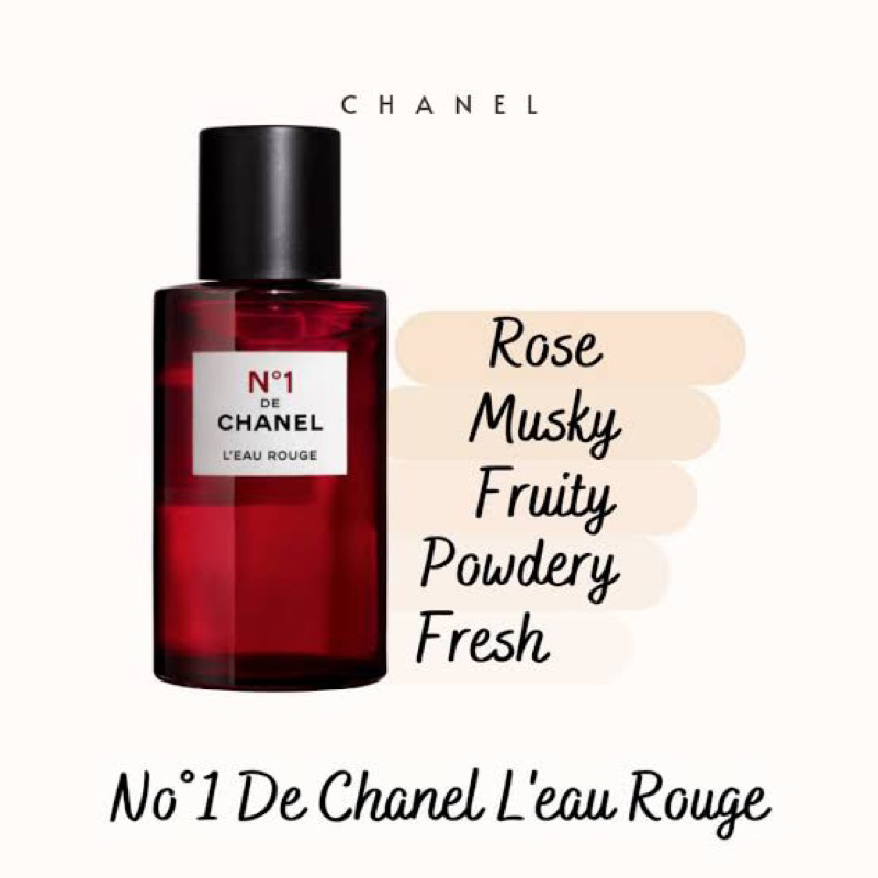 สินค้าเคาเตอร์แท้-รุ่นใหม่ล่าสุด-หอมมากกก-ขายดีมากกกก-no1-de-chanel-l-eau-rouge-revitalizing-fragrance-mist