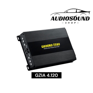 GROUND ZERO GZIA 4.120 4-channel high quality class A/B amplifier