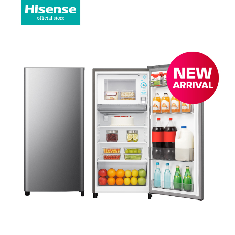 ภาพสินค้าHisense ตู้เย็น 1 ประตู 5.5Q/ 155 ลิตร ตู้เย็น Hisense รุ่น ER152S/ER152B จากร้าน hisense_official_shop บน Shopee ภาพที่ 2