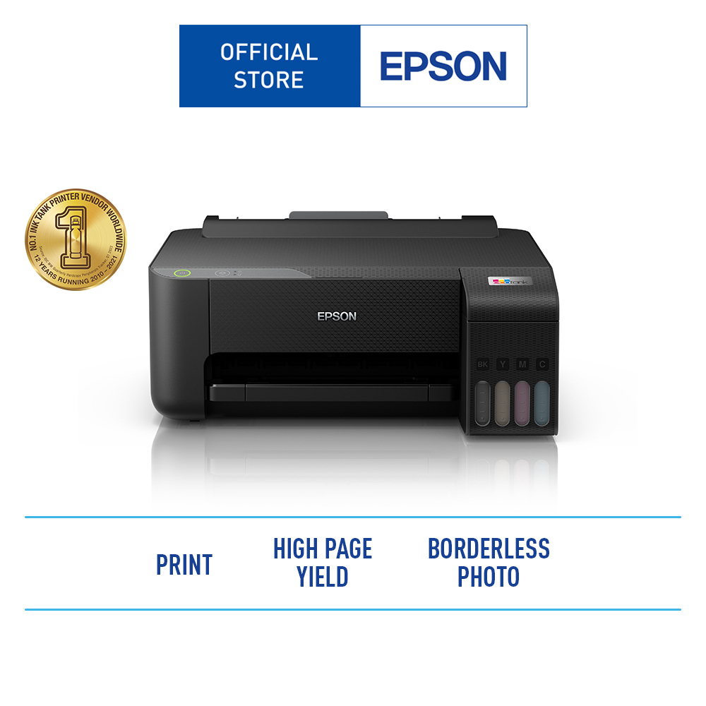 ภาพหน้าปกสินค้าEpson EcoTank L1210 A4 Ink Tank Printer ( เครื่องพิมพ์แท็งค์ เฉพาะปริ้น )