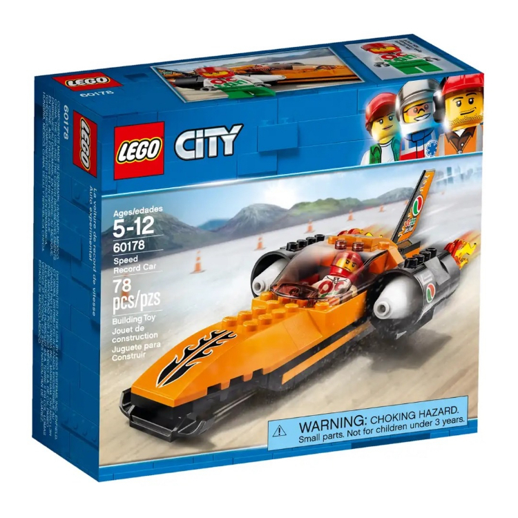 lego-city-60178-speed-record-car-เลโก้ใหม่-ของแท้-กล่องสวย-พร้อมส่ง
