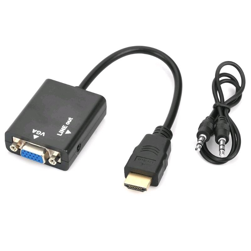 oker-สายเเปลงสัญญาณ-hdmi-to-vga-หัวเเปลง-hdmi-เป็น-vga