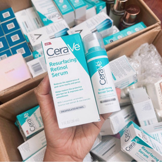 ซราวี Cerave Resurfacing Retinol Serum 30ml จากฝรั่งเศส ลดเลือนรอยสิว ลดริ้วรอย กระจ่างใส