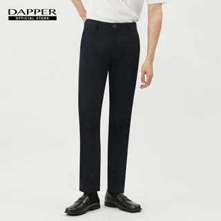 DAPPER กางเกงชิโน Basic Chino Slim-Fit Pants สีกรมท่า (TC9N1/615SP)