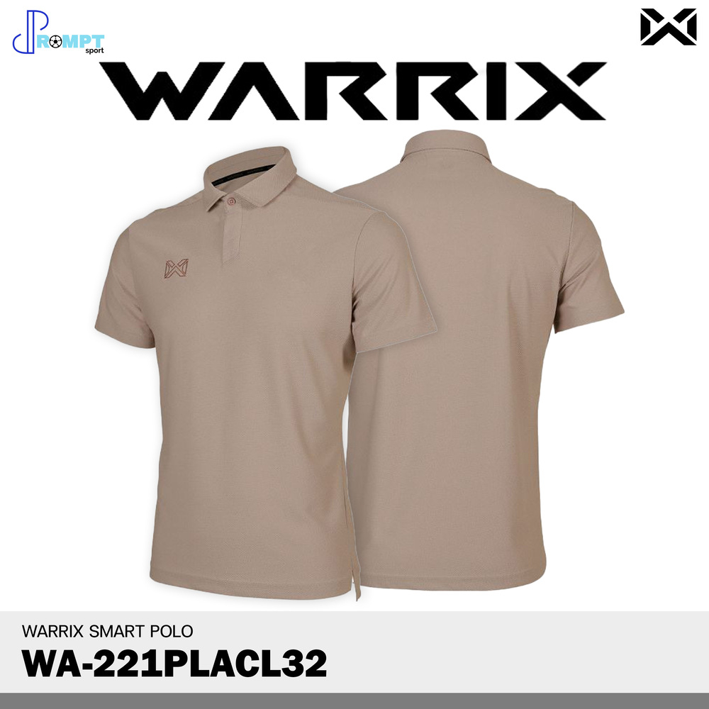 เสื้อโปโล-เสื้อโปโลแขนสั้นวอริกซ์-warrix-smart-polo-รหัส-wa-221placl32-ของแท้100