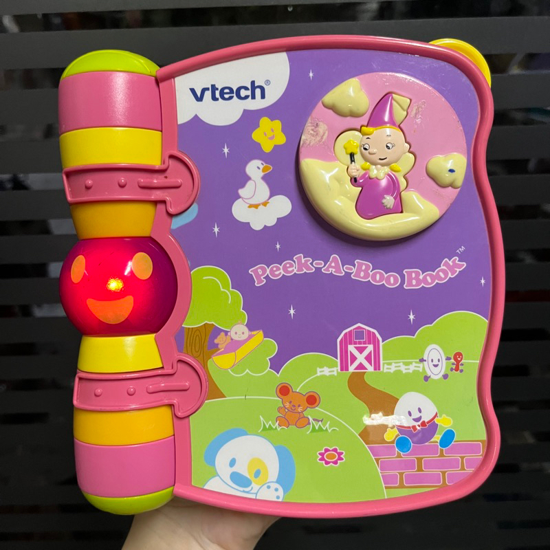 Vtech Blue PeekABoo Book หนังสือเสียงเพลง **มือสอง** Shopee Thailand